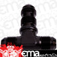 Aeroflow AF834-03BLK Bulkhead Tee -3AN Black Bulkhead On Side