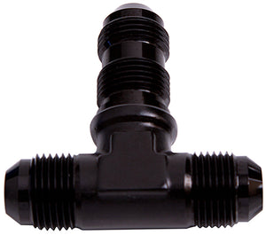 Aeroflow AF834-03BLK Bulkhead Tee -3AN Black Bulkhead On Side