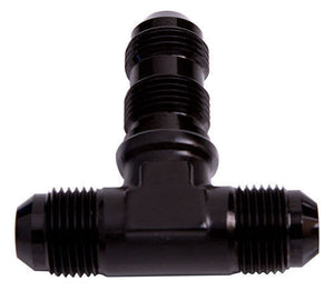 Aeroflow AF834-08BLK Bulkhead Tee -8AN Black Bulkhead On Side