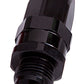 Aeroflow Performance Products AF840-08BLK Male -8AN to -8AN Hose End Black Straight Male to Male