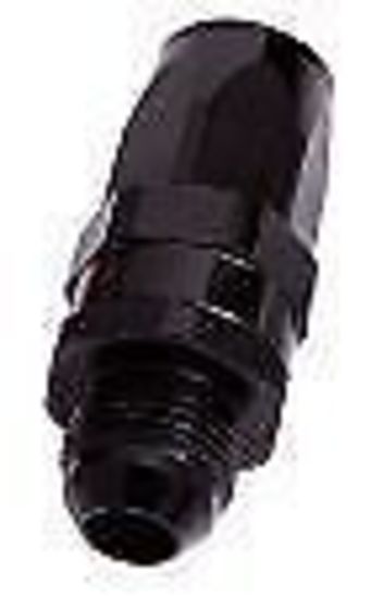 Aeroflow AF840-10BLK Male -10AN to -10AN Hose End Black Straight Male to Male