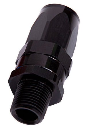 AEROFLOW MALE AN TAPER SWIVEL STRAIGHT HOSE END -16AN TO -16AN BLACK AF840-16BLK