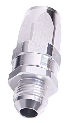 Male AN Taper Swivel Straight Hose End -16AN to -16AN (Silver Finish. Suit 100 & 450 Series Hose) (AF840-16S)
