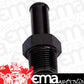 Aeroflow AF841-03-04BLK Male 1/8" NPT to 3/16" Barb Black Straight Male to Male