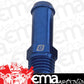 Aeroflow AF841-04-01 Male 1/16" NPT to 1/4" Barb Blue Straight Male to Male