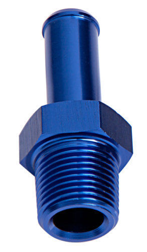 Fuel pumps/ Regulators Male 1/8" NPT to 1/4" Barb Blue Straight Male to Male Aeroflow Performance Products AF841-04