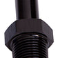 Aeroflow AF841-04BLK Male 1/8" NPT to 1/4" Barb Black Straight Male to Male