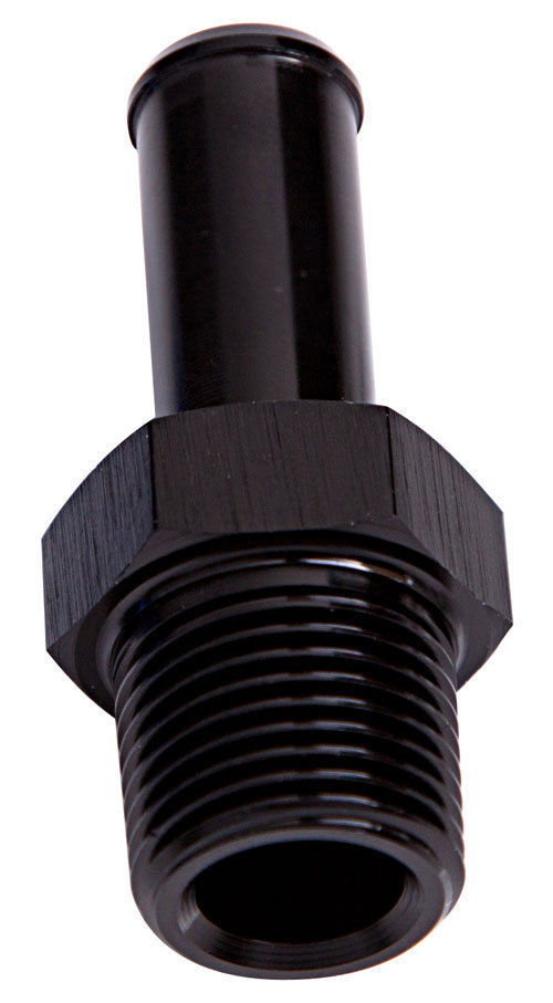 Fuel pumps/ Regulators Male 1/8" NPT to 1/4" Barb Black Straight Male to Male Aeroflow Performance Products AF841-04BLK