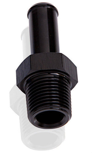 Aeroflow AF841-05BLK Male 1/8" NPT to 5/16" Barb Black Straight Male to Male