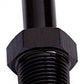 Aeroflow AF841-06-10BLK Male 3/8" NPT to 5/8" Barb Black Male to Male