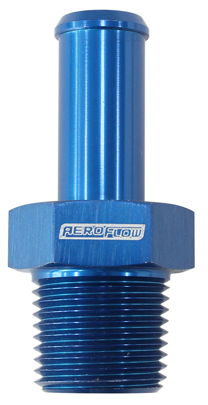 Aeroflow AF841-08-08AN Male 1/2" NPT to -8 100/450 Series Braided Hose AN Size