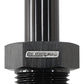 Aeroflow AF841-08ANBLK Male 3/8" NPT to -8 100 / 450 Series Braided Hose AN Size