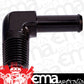 Aeroflow AF842-04BLK 90 Deg 1/8" NPT to 1/4" Barb Black 90 Deg Male to Male