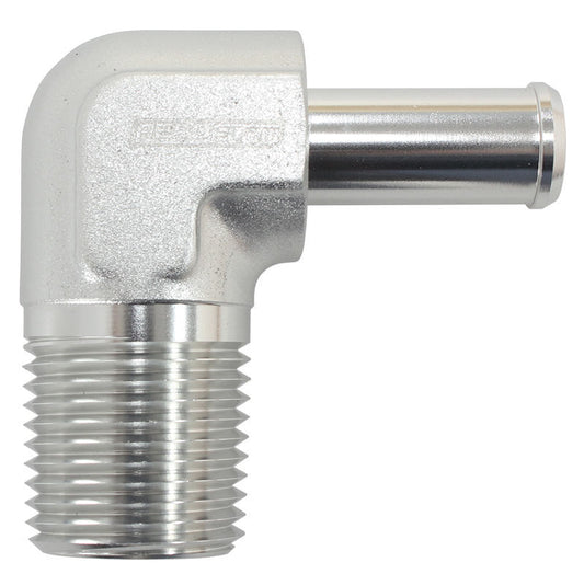 Aeroflow Performance Products AF842-08-08ANS 90 Deg 1/2" NPT to -8 100/450 Series Braided Hose AN Size