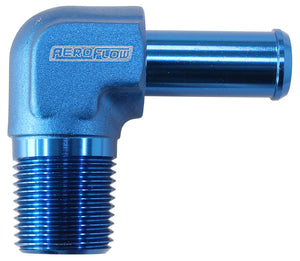 Aeroflow AF842-10AN 90 Deg 1/2" NPT to -10 100/450Series Braided Hose AN Size