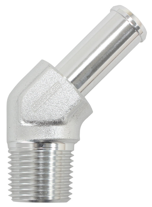 Aeroflow AF845-04ANS 45 Deg 1/8" NPT to -4 100/450 Series Hose suits Braided