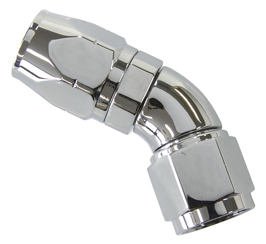 Aeroflow AF882-08 Elite 45 Deg -8AN Hose End Elite Show Quality Full Flow