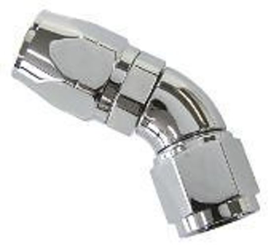 Aeroflow AF882-12 Elite 45 Deg -12AN Hose End Elite Show Quality Full Flow