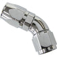 Aeroflow AF882-20 Elite 45 Deg -20AN Hose End Elite Show Quality Full Flow
