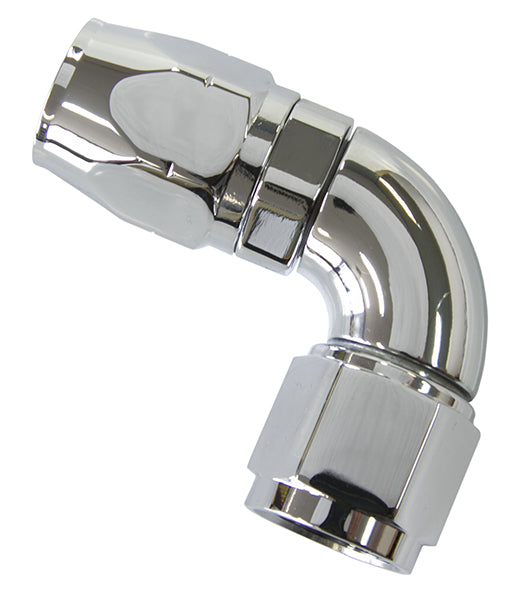 Aeroflow AF883-06 Elite 90 Deg -6AN Hose End Elite Show Quality Full Flow