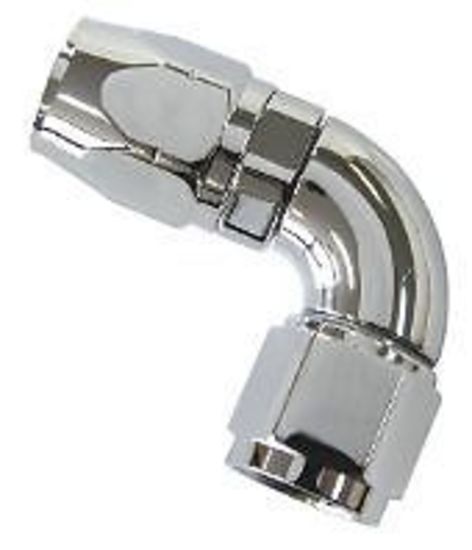 Aeroflow 100 & 450 series braided hose Elite 90 Deg -12AN End Elite Show Quality Full Flow Aeroflow Performance Products AF883-12