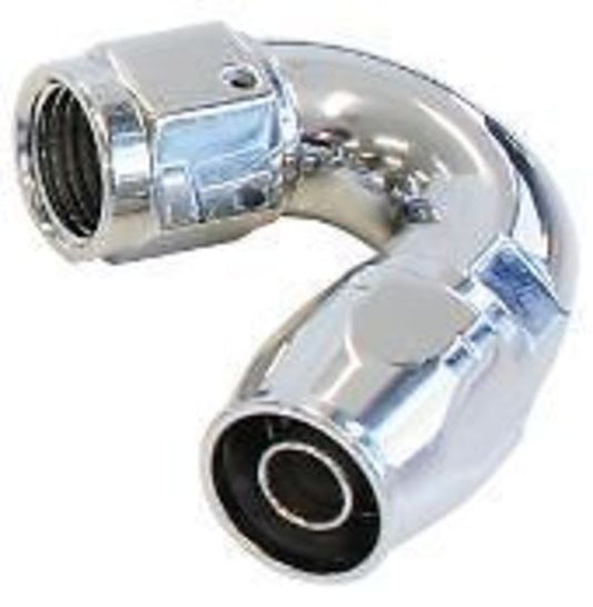 Aeroflow 100 & 450 series braided hose Elite 150 Deg -4AN End Elite Show Quality Full Flow Aeroflow Performance Products AF885-04
