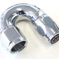 Aeroflow AF886-08 Elite 180 Deg -8AN Hose End Elite Show Quality Full Flow