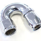Aeroflow AF886-10 Elite 180 Deg -10AN Hose End Elite Show Quality Full Flow