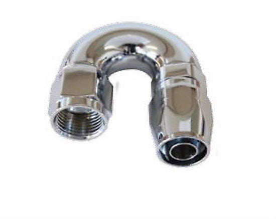 Aeroflow AF886-16 Elite 180 Deg -16AN Hose End Elite Show Quality Full Flow