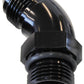 Aeroflow AF902-12BLK 45 Deg -12ORB to -12AN Complete with Jam Nut & O-Ring Black