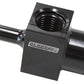 Aeroflow AF905-02BLK 3/8" Female to Male with 1/8" Port Blue Quick Connect Efi