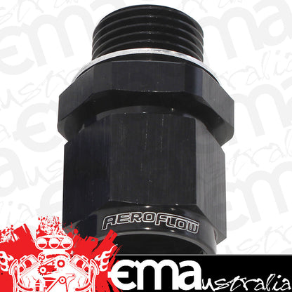 Aeroflow AF906-08-M18BLK M18 x 1.5 to -8 Female Swivel Black Washer Seal