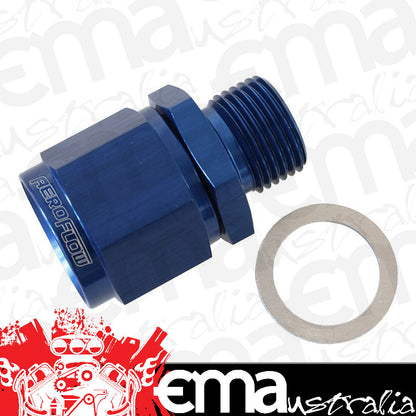 Aeroflow AF906-10-M18 M18 x 1.5 to -10 Female Swivelblue Washer Seal