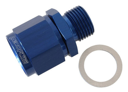 Aeroflow AF906-10-M18 M18 x 1.5 to -10 Female Swivelblue Washer Seal