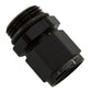 Aeroflow AF907-06-10BLK -1ORB to Female -6 Swivel Nut Black