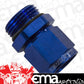 Aeroflow AF907-08-06 -6ORB to Female -8 Swivel Nut Blue