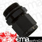 Aeroflow AF907-08-06BLK -6ORB to Female -8 Swivel Nut Black