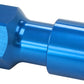 Aeroflow AF908-06-01 5/16" Push On Efi to -6ORB Port Blue Quick Connect Efi