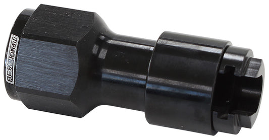 Aeroflow AF908-08-02BLK 3/8" Push On Efi to -8ORB Port Black Quick Connect Efi