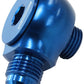 Aeroflow AF909-06-08 Slimline -8ORB to -6AN 90 Deg For Use In Tight Radius Area