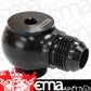 Aeroflow AF909-12BLK Slimline -12ORB to -12AN 90Degfor Use In Tight Radius Area