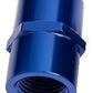 Aeroflow AF910-08 Female Coupler 1/2" NPT Blue Female to Female