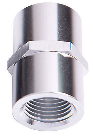 Aeroflow Performance Products AF910-10S NPT FEMALE COUPLER 3/4" SILVER