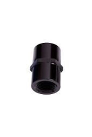 Aeroflow AF910-16BLK Female Coupler 1" NPT Black Female to Female