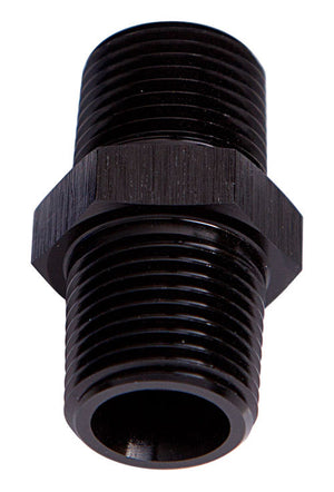 Aeroflow AF911-16BLK Male Coupler 1" NPT Black Male to Male