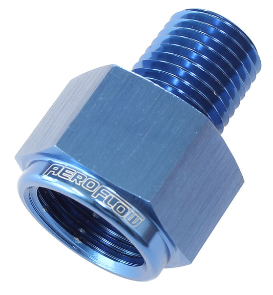 Aeroflow AF912-04-06 NPT Pipe Expander Blue 1/4" NPT Male 3/8" NPT Female