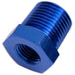 Aeroflow AF912-06-04 NPT Pipe Reducer Blue 3/8" NPT Male 1/4" NPT Female