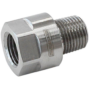Aeroflow AF912-M10-01SS M10 Reducer to male 1/8" NPT Suit Bosch Combined Temperature and Pressure Sensor