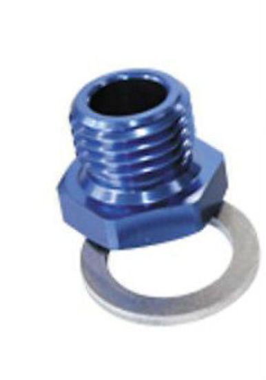Aeroflow AF912-M16-02 M16x1.5 Pipe Reducer to F/Male1/8" NPT Blue