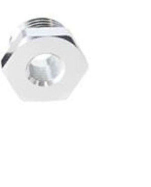 Aeroflow AF912-P06-02S -6ORB Port Reducer to 1/8" NPTsilver Male to Female